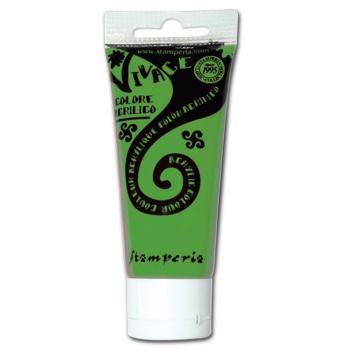 Stamperia - Acrylfarbe "Bright Dark Green" Vivace Acrylic Paint 60ml