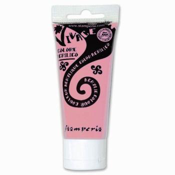 Stamperia - Acrylfarbe "Rose Pink" Vivace Acrylic Paint 60ml