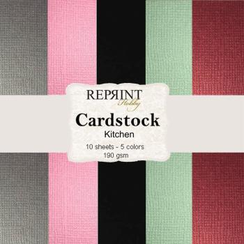 Reprint - Cardstock "Kitchen" 12x12 Inch 10 Bogen