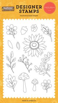 Carta Bella - Stempelset "Sunflower Garden" Clear Stamps