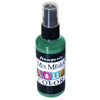 Stamperia - Aquarellfarbe "Dark Green" Aquacolor Paint 30ml