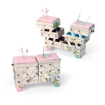 Sizzix - Stanzschablone "Cantilever Sewing Box" ScoreBoards XL Dies