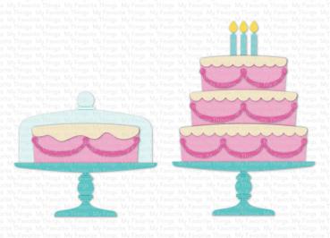 My Favorite Things - Stanzschablone "Bring On the Cake" Die-namics