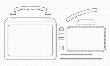 My Favorite Things - Stanzschablone "Lunchbox" Die-namics