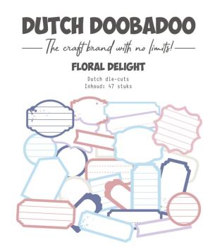Dutch Doobadoo - Stanzteile "Floral Delight" Die Cuts