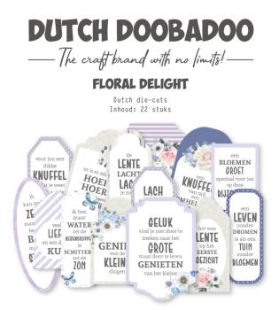 Dutch Doobadoo - Stanzteile "Floral Delight" Die Cuts