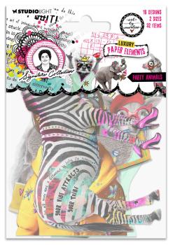 Art By Marlene "Party Animals" Paper Elements