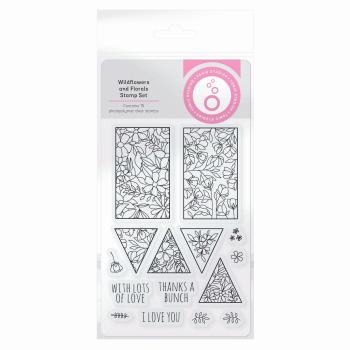 Tonic Studios - Stempelset "Dimensions floral box" Clear Stamps