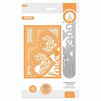 Tonic Studios - Stanzschablone "Essentials sentimental frames Love" Dies 