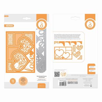 Tonic Studios - Stanzschablone "Essentials sentimental frames Love" Dies 