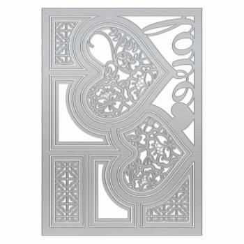 Tonic Studios - Stanzschablone "Essentials sentimental frames Love" Dies 