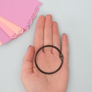 Vaessen Creative - Buchringe 50mm "Schwarz"