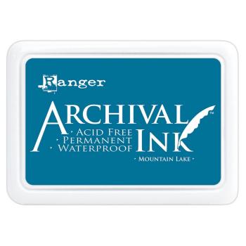 Ranger Ink Archival Ink Pad "Mountain Lake" Stempelkissen - Pigmenttinte 