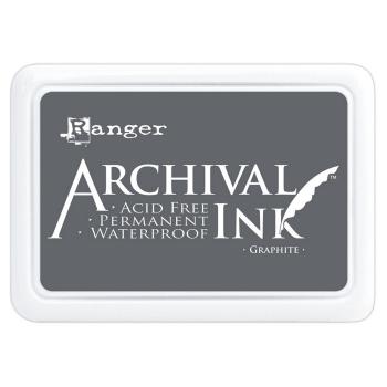 Ranger Ink Archival Ink Pad "Graphite" Stempelkissen - Pigmenttinte 