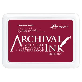 Ranger Ink Archival Ink Pad "Mulberry" Design by Wendy Vecchi - Stempelkissen - Pigmenttinte