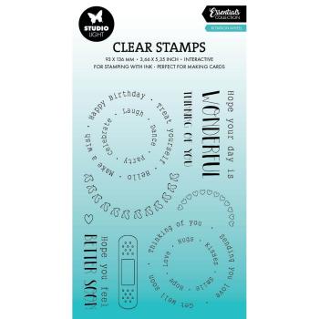 Studio Light - Stempelset "Rotation Wheel" Clear Stamps