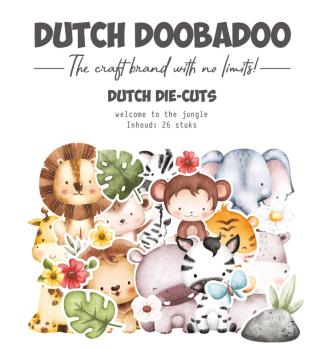 Dutch Doobadoo - Stanzteile "Welcome to the Jungle" Die Cuts