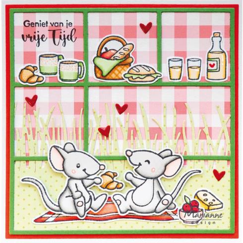 Marianne Design - Präge- und Stanzschablone "Layout Square" Creatables Dies