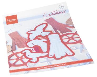 Marianne Design - Präge- und Stanzschablone "Beach Pole & Gulls" Creatables Dies