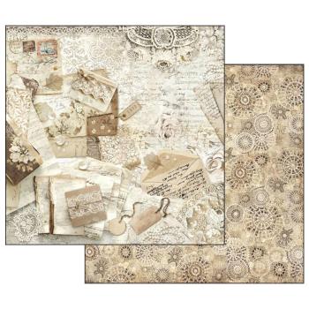 Stamperia - Designpapier "Old Lace" Paper Pack 12x12 Inch - 10 Bogen