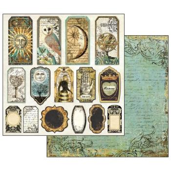Stamperia - Designpapier "Alchemy" Paper Pack 12x12 Inch - 10 Bogen