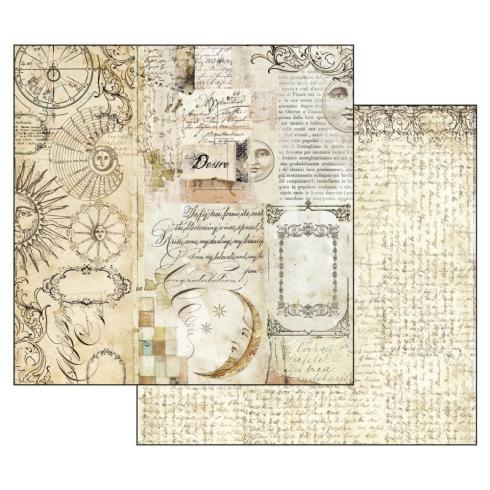 Stamperia - Designpapier "Alchemy" Paper Pack 12x12 Inch - 10 Bogen