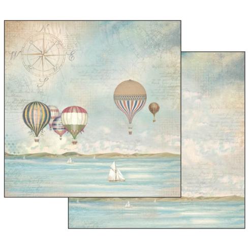 Stamperia - Designpapier "Sea Land" Paper Pack 12x12 Inch - 10 Bogen