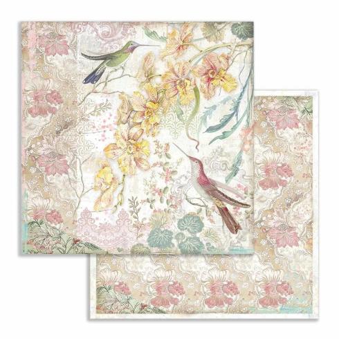 Stamperia - Designpapier "Orchids and Cats" Paper Pack 12x12 Inch - 10 Bogen