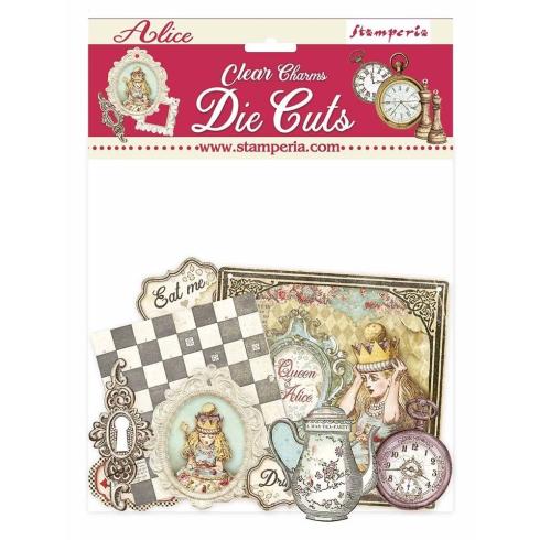 Stamperia - Stanzteile "Alice Charms" Die Cuts