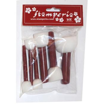 Stamperia - Schwamm - Tupfenpinsel "Sponge Brushes" 6er Set