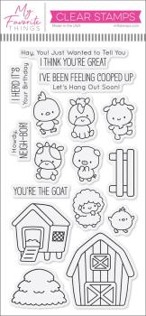 My Favorite Things - Stempelset "Barnyard Bunch" Clear Stamps