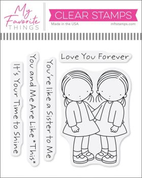 My Favorite Things - Stempelset "Like a Sister" Clear Stamps