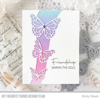 My Favorite Things - Stanzschablone "You Give Me Butterflies" Die-namics