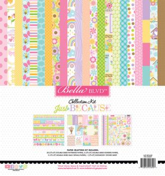 Bella BLVD - Designpapier "Just Because" Collection Kit 