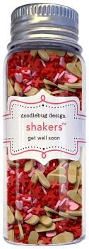 Doodlebug Design - Schüttelelemente "Get Well Soon" Shakers