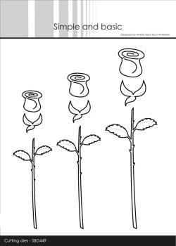 Simple and Basic - Stanzschablone "Roses" Dies