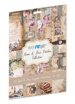 Papers For you - Decoupage Papier "Home&Deco Kitchen" Rice Paper Kit - 6 Bogen