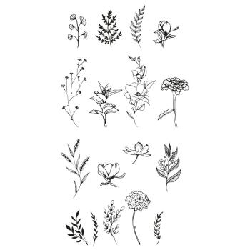 Sizzix - Stempelset "Garden Botanicals" Clear Stamps Design by Lisa Jones