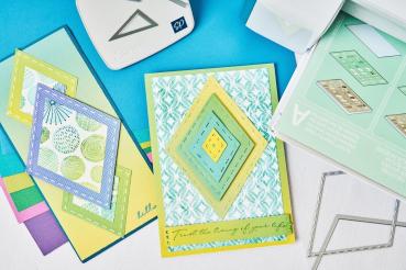 Sizzix - Schablone "Uptown Adornment" Stencil Design by Stacey Park