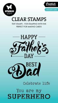 Studio Light - Stempelset "Father's Day" Clear Stamps