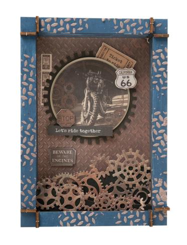 Studio Light - Stanzschablone "Gears & Ticket" Dies