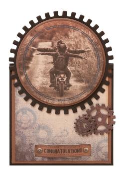 Studio Light - Schablone "Gears" Stencil  