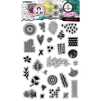 Studio Light - Stempelset "Journaling deco" Cling Stamp Design by Art by Marlene