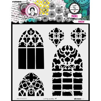 Studio Light - Schablone "Window" Stencil Design by Art by Marlene