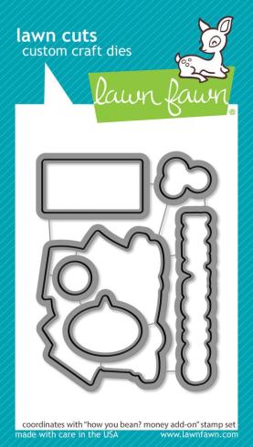 Lawn Fawn - Stanzschablone "How You Bean? Money" Add-on Die