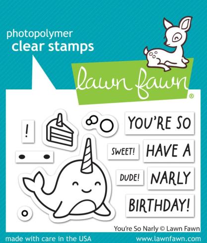 Lawn Fawn - Stempelset "You're So Narly" Clear Stamps