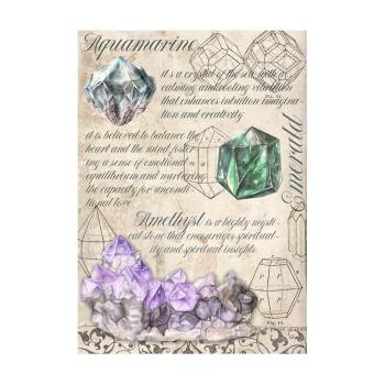 Stamperia - Decopatch Papier "Backgrounds" Decoupage A6 - 8 Bogen  