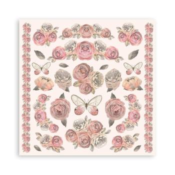 Stamperia - Designpapier "Shabby Rose" Paper Pack 8x8 Inch - 10 Bogen