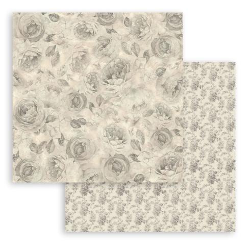 Stamperia - Designpapier "Shabby Rose" Paper Pack 8x8 Inch - 10 Bogen