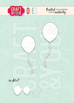 Craft & You Design - Stanzschablone "Balloons" Dies